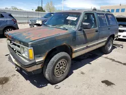 Salvage cars for sale from Copart Littleton, CO: 1993 Chevrolet Blazer S10
