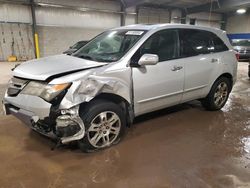 Salvage cars for sale at Chalfont, PA auction: 2007 Acura MDX Technology