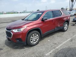 Salvage cars for sale at Van Nuys, CA auction: 2019 Chevrolet Traverse LS