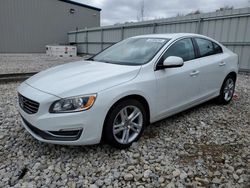 Salvage cars for sale at Wayland, MI auction: 2014 Volvo S60 T5