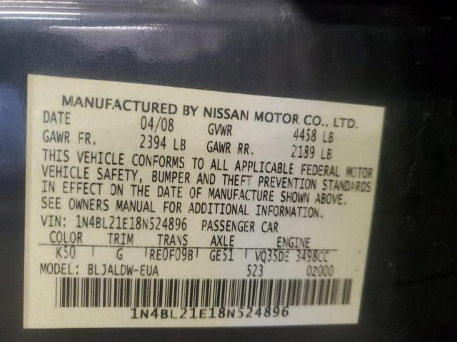 2008 Nissan Altima 3.5SE