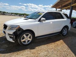 Mercedes-Benz M-Class salvage cars for sale: 2014 Mercedes-Benz ML 350