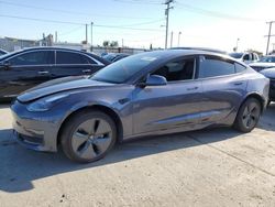 Carros salvage a la venta en subasta: 2022 Tesla Model 3