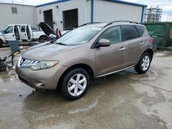 Salvage cars for sale from Copart New Orleans, LA: 2009 Nissan Murano S