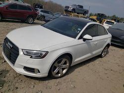 Salvage cars for sale from Copart Windsor, NJ: 2017 Audi A3 Premium