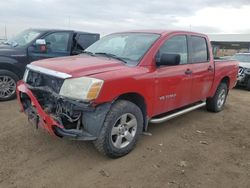 Salvage cars for sale from Copart Brighton, CO: 2007 Nissan Titan XE
