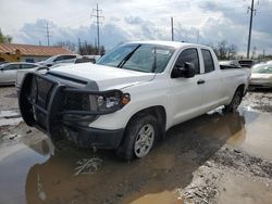 Salvage cars for sale from Copart Columbus, OH: 2020 Toyota Tundra Double Cab SR/SR5