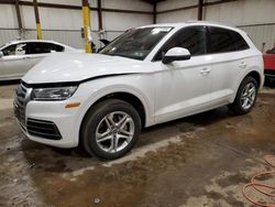 Salvage cars for sale at Pennsburg, PA auction: 2018 Audi Q5 Premium