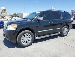 Nissan salvage cars for sale: 2015 Nissan Armada Platinum