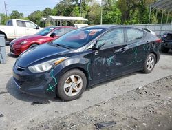 Salvage cars for sale at Savannah, GA auction: 2014 Hyundai Elantra SE