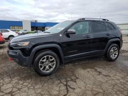 Salvage cars for sale from Copart Woodhaven, MI: 2020 Jeep Cherokee Trailhawk