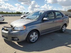 Salvage cars for sale at Fresno, CA auction: 2011 Chevrolet Aveo LT