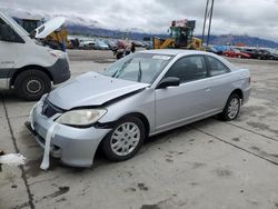 Honda Civic LX salvage cars for sale: 2004 Honda Civic LX