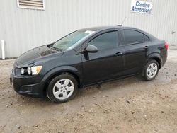 Salvage cars for sale at Mercedes, TX auction: 2015 Chevrolet Sonic LS