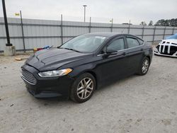Salvage cars for sale at Lumberton, NC auction: 2016 Ford Fusion SE
