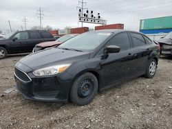 Salvage cars for sale from Copart Columbus, OH: 2016 Ford Focus S