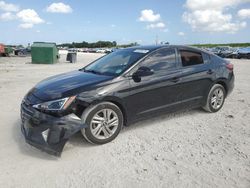 Salvage cars for sale at West Palm Beach, FL auction: 2019 Hyundai Elantra SEL
