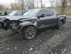 Toyota salvage cars for sale: 2023 Toyota Tundra Crewmax Limited