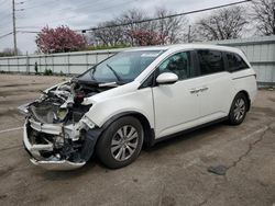 Salvage cars for sale at Moraine, OH auction: 2016 Honda Odyssey EXL