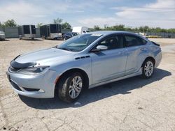 Salvage cars for sale from Copart Kansas City, KS: 2015 Chrysler 200 Limited