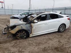 Salvage cars for sale from Copart Greenwood, NE: 2015 Hyundai Sonata Sport