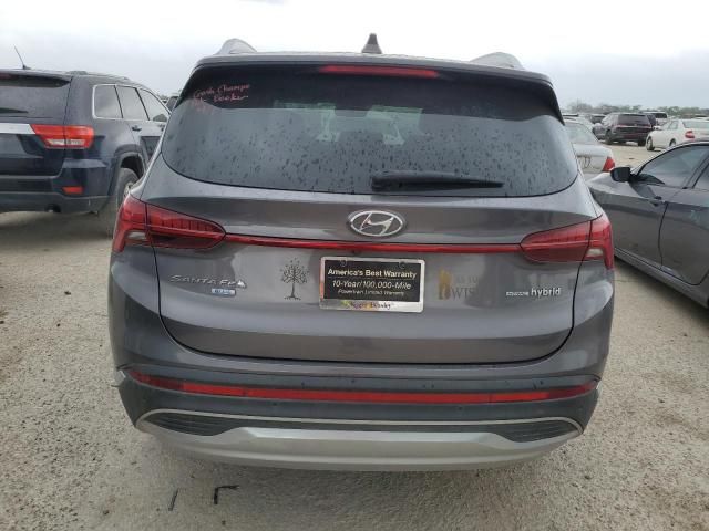 2021 Hyundai Santa FE Blue