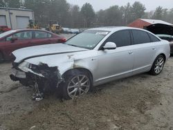 Salvage cars for sale from Copart Mendon, MA: 2011 Audi A6 Premium Plus