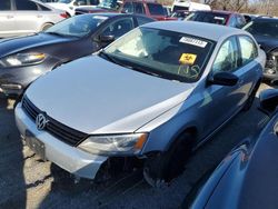 Salvage cars for sale at Cahokia Heights, IL auction: 2014 Volkswagen Jetta TDI