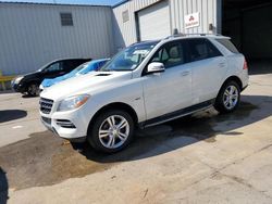 Salvage cars for sale at New Orleans, LA auction: 2012 Mercedes-Benz ML 350 4matic