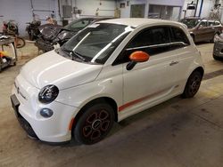 Salvage cars for sale from Copart Wheeling, IL: 2014 Fiat 500 Electric