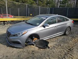 Hyundai Sonata salvage cars for sale: 2017 Hyundai Sonata Sport