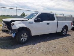 Salvage trucks for sale at Houston, TX auction: 2017 Ford F150 Super Cab