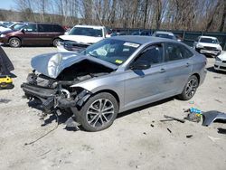 Salvage cars for sale at Candia, NH auction: 2022 Volkswagen Jetta Sport