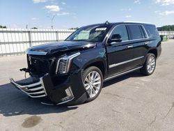 Salvage cars for sale at Dunn, NC auction: 2017 Cadillac Escalade Premium Luxury