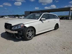 Salvage cars for sale at West Palm Beach, FL auction: 2014 Mercedes-Benz E 350 4matic Wagon