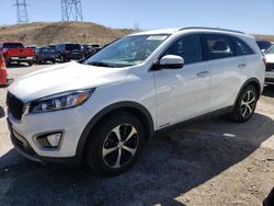 Salvage cars for sale from Copart Littleton, CO: 2016 KIA Sorento EX