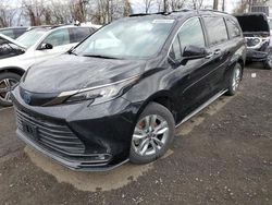 Salvage cars for sale at Marlboro, NY auction: 2022 Toyota Sienna XLE
