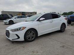 Vehiculos salvage en venta de Copart Wilmer, TX: 2018 Hyundai Elantra SEL