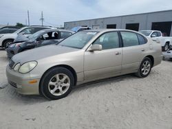 Salvage cars for sale from Copart Jacksonville, FL: 2001 Lexus GS 300