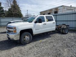 Salvage trucks for sale at Albany, NY auction: 2015 Chevrolet Silverado K3500