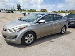 Vehiculos salvage en venta de Copart Miami, FL: 2015 Hyundai Elantra SE