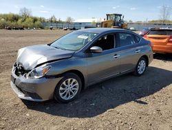 Nissan salvage cars for sale: 2018 Nissan Sentra S