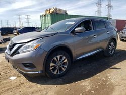 Salvage cars for sale at Elgin, IL auction: 2017 Nissan Murano S
