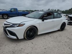 Salvage cars for sale at Houston, TX auction: 2022 Toyota Camry XSE