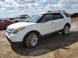 Salvage cars for sale at Amarillo, TX auction: 2014 Ford Explorer XLT