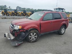 Salvage cars for sale at Dunn, NC auction: 2012 Ford Escape Limited