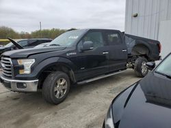 Salvage cars for sale from Copart Windsor, NJ: 2015 Ford F150 Supercrew