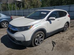 Salvage cars for sale from Copart Savannah, GA: 2017 Honda CR-V EX