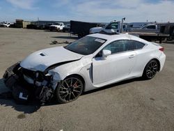Salvage cars for sale at Martinez, CA auction: 2016 Lexus RC-F