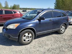 Honda CRV salvage cars for sale: 2007 Honda CR-V LX